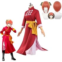Amazon.co.jp: FB-コスプレ ポリエステル 銀魂 坂田銀時 風 着物+